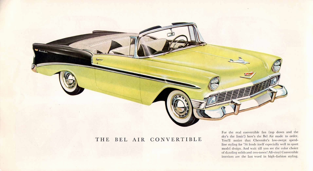 1956 Chevrolet Prestige Brochure Page 18